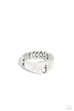 Load image into Gallery viewer, Monogram Memento - Silver - J