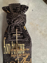 Load image into Gallery viewer, Christian Scripture Statement Tie | Amen Faith Necktie | Rhinestone Cross Religious Fashion Accessory