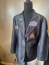 Load image into Gallery viewer, Faith Statement Denim Blazer – “God Is Good” Limited Edition