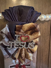 Load image into Gallery viewer, Prayer Changes Things Statement Tie | Christian Cross Neck Tie | Faith-Based Embellished Tie | Inspirational Church Accessory