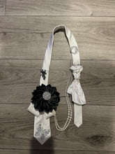 Load image into Gallery viewer, Pearl Noir Statement Necktie for Women