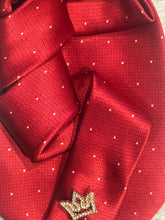 Load image into Gallery viewer, The Olivia – Elegant Polka Dot Statement Necktie Necklace