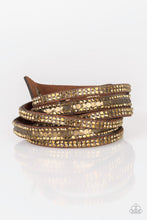 Load image into Gallery viewer, Rock Star Attitude - Brass - The V Resale Boutique