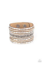 Load image into Gallery viewer, Rhinestone Rumble - Brown - The V Resale Boutique