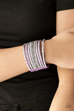 Load image into Gallery viewer, Rhinestone Rumble - Purple - The V Resale Boutique