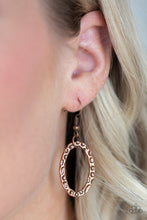 Load image into Gallery viewer, Bend OVAL Backwards - Copper - The V Resale Boutique
