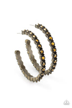 Load image into Gallery viewer, Rhinestone Studded Sass - Brass - The V Resale Boutique
