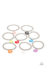 Load image into Gallery viewer, Starlet Shimmer Silver bead with flower Bracelet Kit - The V Resale Boutique