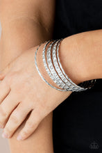 Load image into Gallery viewer, Back-To-Back Stacks - Silver - The V Resale Boutique