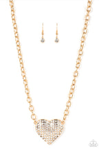 Load image into Gallery viewer, Heartbreakingly Blingy - Gold - The V Resale Boutique