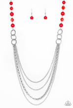 Load image into Gallery viewer, Vividly Vivid Red Necklace - The V Resale Boutique