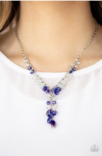 Load image into Gallery viewer, Iridescent Illumination - Blue Necklace - The V Resale Boutique