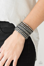 Load image into Gallery viewer, Rhinestone Rumble - Black - The V Resale Boutique