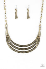 Load image into Gallery viewer, Primal Princess Brass Necklace - The V Resale Boutique