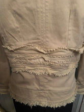 Load image into Gallery viewer, The Fifth Muse Couture Jacket | One of a Kind Embellished Denim &amp; Lace Statement Blazer
