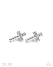 Load image into Gallery viewer, Crowning Cuff Links - Silver
