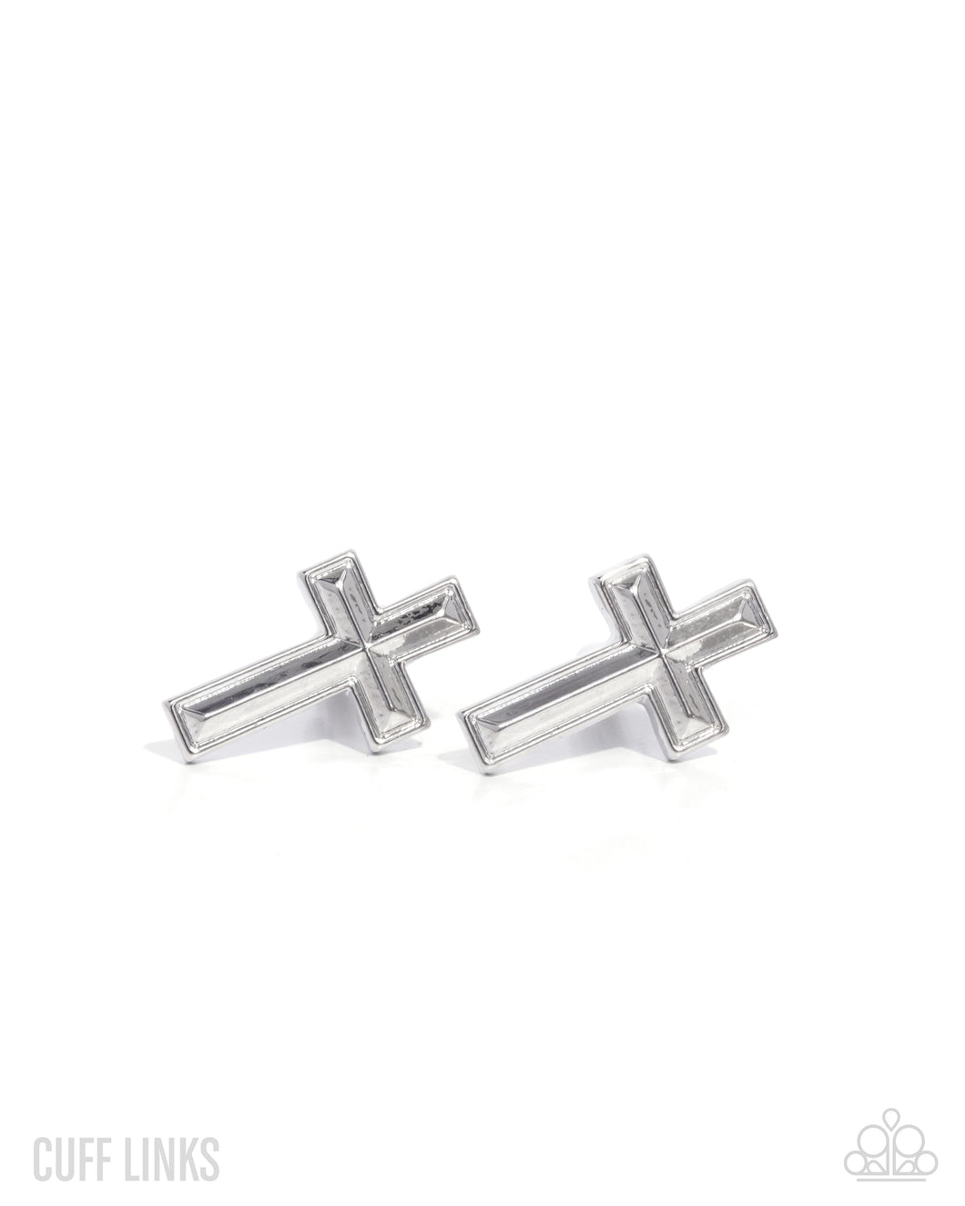 Crowning Cuff Links - Silver