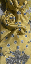 Load image into Gallery viewer, Golden Elegance Embellished Statement Tie Necklace
