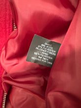 Load image into Gallery viewer, Size Medium MICHAEL Michael Kors, red wool blend peacoat
