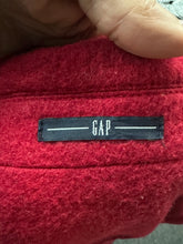 Load image into Gallery viewer, Size Medium Gap red Wool peacoat
