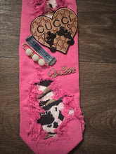 Load image into Gallery viewer, Pink Sugar &amp; Side Eye™ – Upcycled Statement Necktie
