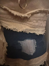 Load image into Gallery viewer, The Fifth Muse Couture Jacket | One of a Kind Embellished Denim &amp; Lace Statement Blazer
