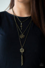 Load image into Gallery viewer, Love Opens All Doors - Brass - The V Resale Boutique
