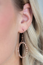 Load image into Gallery viewer, Bend OVAL Backwards - Copper - The V Resale Boutique
