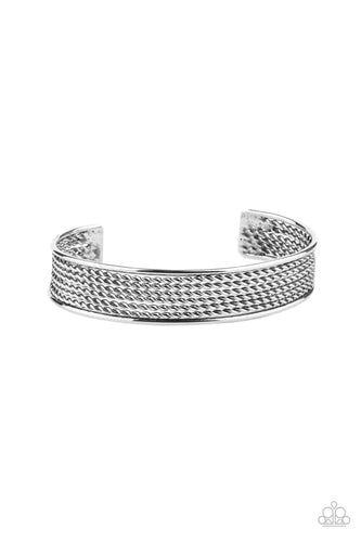 Risk-Taking Texture - Silver - The V Resale Boutique