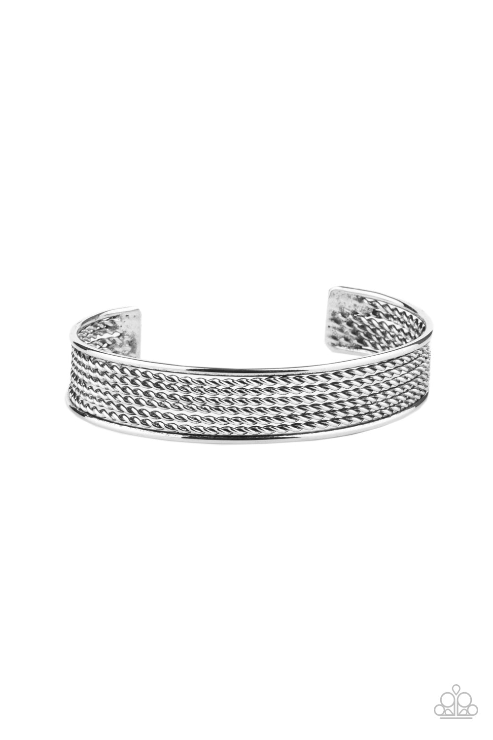 Risk-Taking Texture - Silver - The V Resale Boutique