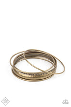 Load image into Gallery viewer, Get Into Gear - Brass - The V Resale Boutique
