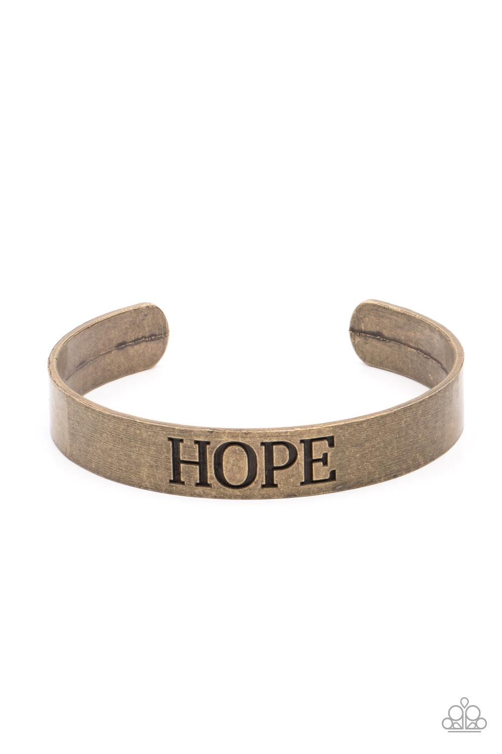 Hope Makes The World Go Round - Brass - The V Resale Boutique
