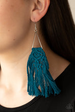 Load image into Gallery viewer, Modern Day Macrame - Blue - The V Resale Boutique
