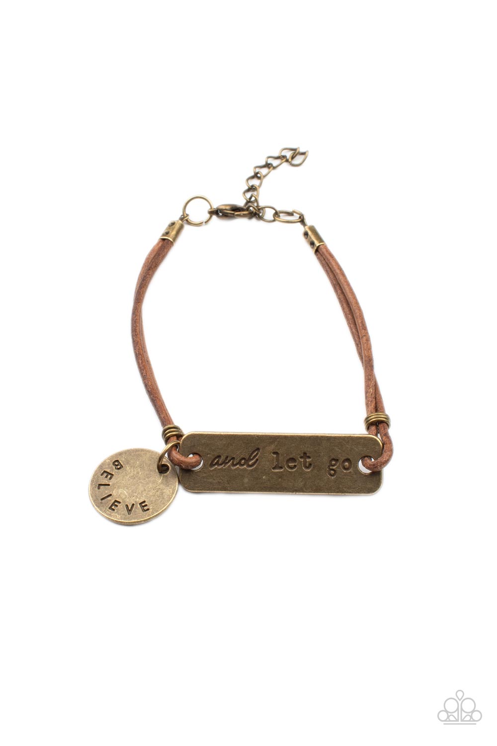 Believe and Let Go - Brass - The V Resale Boutique