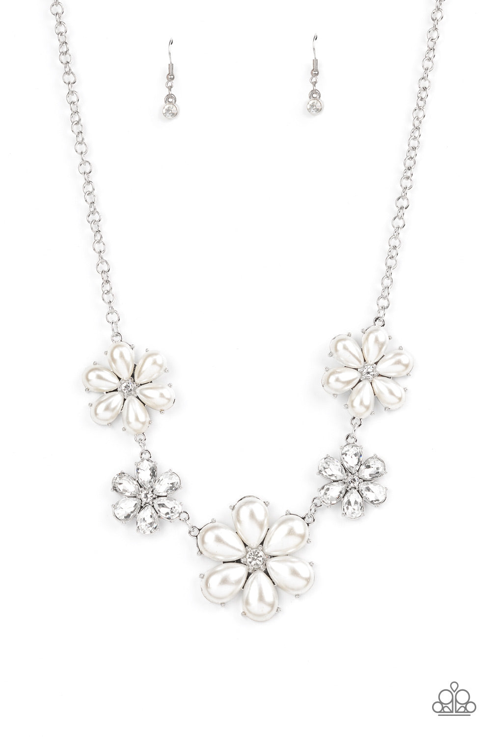Fiercely Flowering - White - The V Resale Boutique