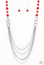 Load image into Gallery viewer, Vividly Vivid Red Necklace - The V Resale Boutique
