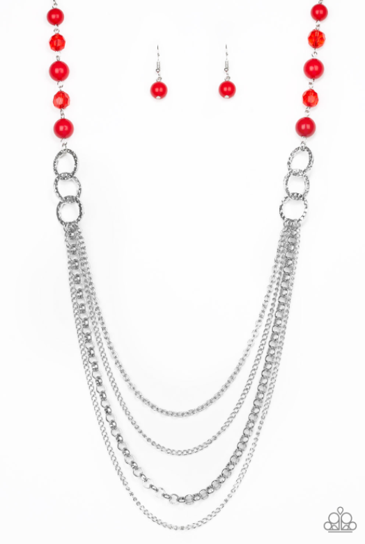 Vividly Vivid Red Necklace - The V Resale Boutique