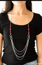 Load image into Gallery viewer, Vividly Vivid Red Necklace - The V Resale Boutique
