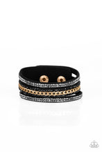 Load image into Gallery viewer, Rollin In Rhinestones - Black - The V Resale Boutique
