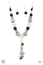 Load image into Gallery viewer, Break a Leg Black Necklace - The V Resale Boutique

