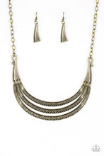 Load image into Gallery viewer, Primal Princess Brass Necklace - The V Resale Boutique
